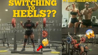 Im using heels on squat  Injury update  WHY my bench is going DUMMY [upl. by Cirnek361]