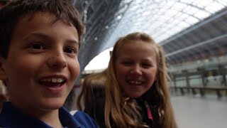 Why Children Love Train Travel to Ski Resorts [upl. by Ahseneuq]