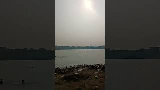 Sangam River in Karnataka SangamRiver karnataka 900am crowded [upl. by Warner]