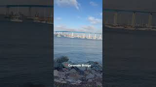 Coronado Bridge  San Diego travelvlog california sandiego [upl. by Fortunia950]