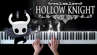 Main Theme  Hollow Knight OST Piano Solo Version [upl. by Enilav575]