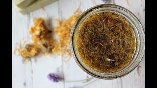 How to Make Herbal Infused Oil with Dried Herbs [upl. by Heddi]