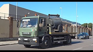 HD  Mezzi Militari Esercito Italiano Iveco Eurocargo 150E25  CA Cisterna  Italian Army Truck [upl. by Bortz129]