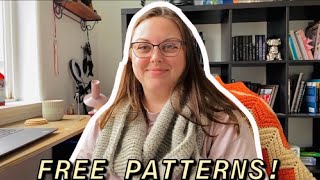 10 FREE knittingcrochet patterns I have saved over the years [upl. by Rex]