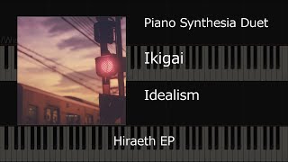 Idealism  Ikigai Synthesia piano duet [upl. by Lenka370]