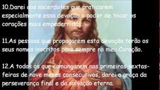 Hino ao Sagrado Coração de Jesus  Letra cifrada na descrição Composição de Léia e Sonia [upl. by Telford695]