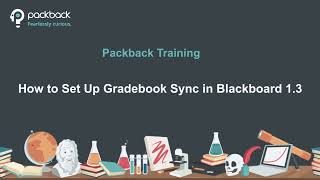 How to Set Up Gradebook Sync in Blackboard 13 [upl. by Shoshanna762]