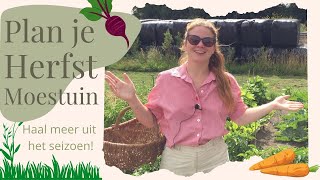 Hoe START je een HERFST MOESTUIN  Plan met mij  Tips and Tricks voor je Moestuin [upl. by Netnert]