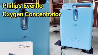 Philips Respironics Everflo Oxygen Concentrator  Unboxing amp First Look  Oxygen Machine 2021 [upl. by Ariew]