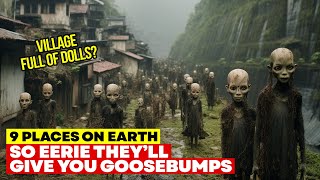 9 CREEPIEST Places on Earth Ranked [upl. by Anerbes362]