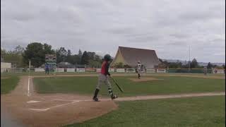 Gio Casting  2027  Petaluma National Little League 2021  Giovanni  Crushed Home Run  Bat Flip [upl. by Felix]