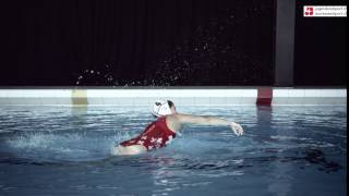 Wasserball – Balltechniken Schlagwurf Frauen [upl. by Leeda83]