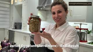 How to Make Eggplant Jardiniere Using a Torchietto Vegetable Press  Consiglioskitchenwarecom [upl. by Dougall]