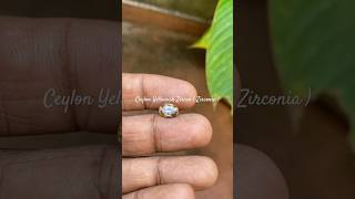 💎Ceylon Yellowish Zircon  Zirconia  ⚖Weight  250ct 👑💍Suitable for Rings or Chainstrending [upl. by Gwenore713]