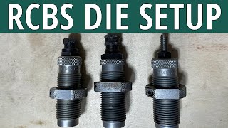 9mm Reloading Die Set Up RCBS For Beginners [upl. by Cinomod554]