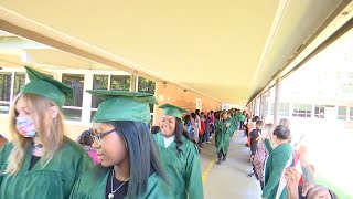 Henrico High School Senior Walk at Chamberlayne Elementary [upl. by Drew404]