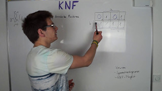 Konjunktive Normalform KNF  conjunctive normal form CNF  Digitaltechnik [upl. by Ahsaten]