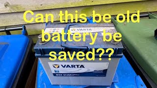 Salvaging rejuvenating lead acid car batteries  Part 1 [upl. by Hannasus]