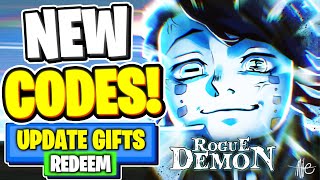 NEW ALL WORKING CODES FOR Rogue Demon IN JANUARY 2024 ROBLOX Rogue Demon CODES [upl. by Cyrilla437]