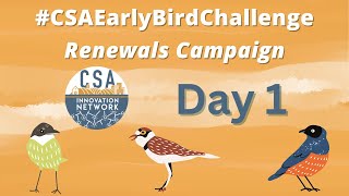 CSA Early Bird Challenge Day 1  Setting Your Dates [upl. by Niklaus]