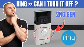 How to turn off Ring Doorbell camera 2nd generation [upl. by Eisej]