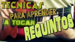 Técnica para tocar REQUINTOS paso a pasocalentamientos y digitaciones [upl. by Issy625]