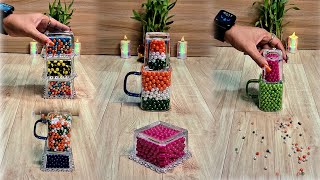 Satisfying Reverse Beads ASMR ♥️♥️♥️ 29 reverse asmr satisfying [upl. by Lakym]