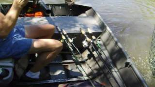 Smallmouth Bass caught in the Tippecanoe River [upl. by Galvin855]