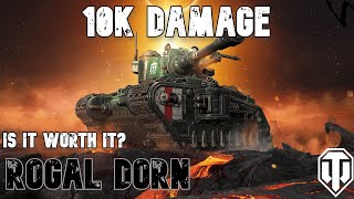 Rogal Dorn  Is It Worth It10K Damage WH40K Tank World of Tanks Console [upl. by Thevenot]