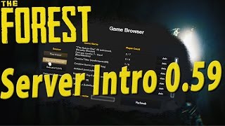 ►NEW Dedicated Servers Intro on how to get one running Update V059  The Forest [upl. by Ullund]