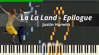 🎵 La La Land  Epilogue  Piano Tutorial Synthesia [upl. by Westleigh]