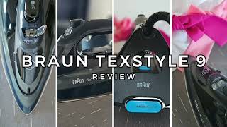 Review TexStyle 9 cel mai puternic fierul cu aburi de la Braun [upl. by Irihs]