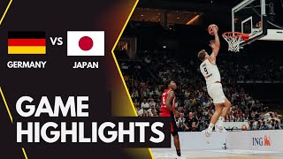 GERMANY VS JAPAN｜Basketball Friendly Game  Full Highlights  July 192024 [upl. by Ardnwahs]