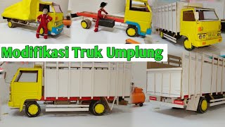 Modifikasi Truk Umplung Tangki jadi Truk bak Kayu Ala Style Herex [upl. by Casper497]