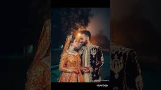 Mehndi couple photoshoot posesmehndi couple wedding dress new designs and colour contrast [upl. by Llemej]