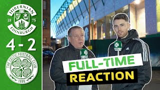 Hibs 42 Celtic  FullTime Reaction [upl. by Campball79]