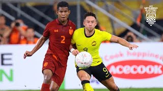 Malaysia vs Thailand AFF Mitsubishi Electric Cup 2022 SemiFinal 1st Leg Extended Highlights [upl. by Nojid]