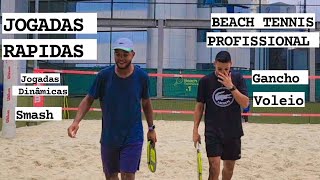 BEACH TENNIS PROFISSIONAL  melhores jogadas  estratégia de jogo  treino [upl. by Plantagenet]