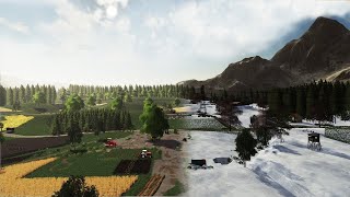 FS19 Seasons  Full Year TimeLapse Music Video [upl. by Inerney]