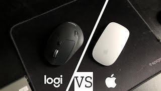 Logitech vs Apple Mouse [upl. by Melva583]