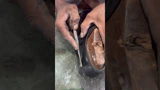 Bally shoe restoration shoerestoration shoerepair transformation satisfying youtubeshorts asmr [upl. by Ajet773]