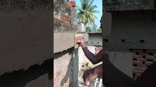 Wall kanis pilaster full video watching contraction work construction rajmistry [upl. by Pool]