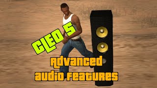 GTA San Andreas — CLEO 5 Advanced audio features [upl. by Winser]