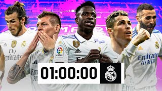 ¡1 HORA de GOLAZOS del REAL MADRID 🔥🔝 [upl. by Dasie744]