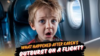 What Happened After Karen’s Outburst on a Flight ✈️ [upl. by Tann]