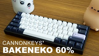 130 NoFrills Budget Custom Mechanical Keyboard  CannonKeys Bakeneko 60 [upl. by Asta917]