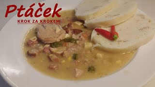 Luxusní ROZLÍTANÝ PTÁČEK s houskovým knedlíkem  rýží  Vaříme s Kubíčkem RECEPT 19 [upl. by Sudoeht]