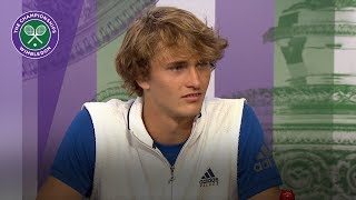 Wimbledon 2018 Alexander Zverev ready to go [upl. by Torr911]