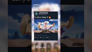 One piece episode 1071  EditAmv  Luffys Gear 5 onepiece shorts [upl. by Nagol]