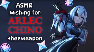 ASMR  WISHING FOR ARLECCHINO amp HER WEAPON  Genshin Impact  Whisper [upl. by Ecyal]